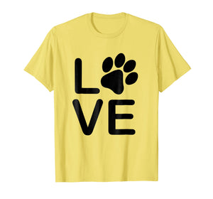 Funny shirts V-neck Tank top Hoodie sweatshirt usa uk au ca gifts for I Love My Dog Tshirt - Womens Girls Guys Paw Print t-shirts. 1036720