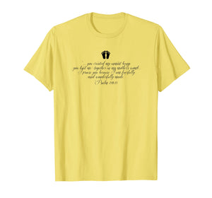 Funny shirts V-neck Tank top Hoodie sweatshirt usa uk au ca gifts for PRO-LIFE Psalm 139 T-Shirt. Anti-abortion Christian Tee 999836