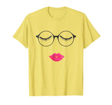 Load image into Gallery viewer, Funny shirts V-neck Tank top Hoodie sweatshirt usa uk au ca gifts for Geek Summer Glasses with Pink Lips and Eyelash TShirt 2101873
