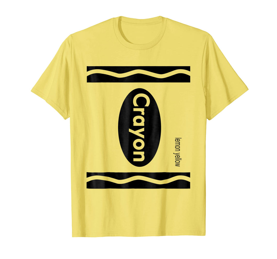 Funny shirts V-neck Tank top Hoodie sweatshirt usa uk au ca gifts for Yellow Crayon Shirt Halloween Group Costume T-Shirt 1865409
