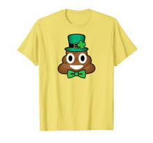 Load image into Gallery viewer, Funny shirts V-neck Tank top Hoodie sweatshirt usa uk au ca gifts for Leprechaun Poop Emoji Funny St Patricks Day T-Shirt 1912743
