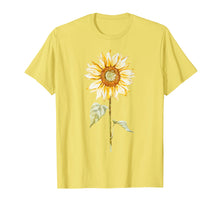 Load image into Gallery viewer, Funny shirts V-neck Tank top Hoodie sweatshirt usa uk au ca gifts for Pretty Watercolor Sunflower Shirt Art Tee 2005589

