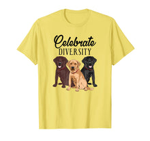 Load image into Gallery viewer, Funny shirts V-neck Tank top Hoodie sweatshirt usa uk au ca gifts for Funny Labrador Retriever Dog T-Shirt Celebrate Diversity 1880748
