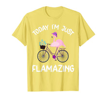 Load image into Gallery viewer, Funny shirts V-neck Tank top Hoodie sweatshirt usa uk au ca gifts for Today I Am Flamazing T-Shirt Amazing Flamingo Bicycle Lover 1515573
