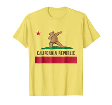 Load image into Gallery viewer, Funny shirts V-neck Tank top Hoodie sweatshirt usa uk au ca gifts for Dabbing California Bear Shirt California Flag Bear Dab Gift 2191956
