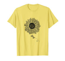 Load image into Gallery viewer, Funny shirts V-neck Tank top Hoodie sweatshirt usa uk au ca gifts for Large Sunflower Design T-Shirt (Light Colors) 3811293
