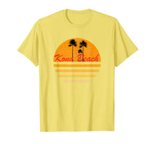Load image into Gallery viewer, Funny shirts V-neck Tank top Hoodie sweatshirt usa uk au ca gifts for Kona Beach Hawaii Vintage Retro T-Shirt 70s Throwback Surf T 2418858
