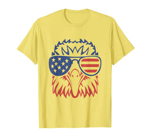 Patriotic Eagle T-Shirt 4th of July USA American Flag Tshirt