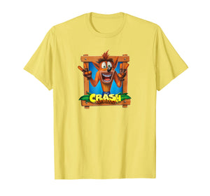 Funny shirts V-neck Tank top Hoodie sweatshirt usa uk au ca gifts for Crash Bandicoot - Peace Sign T-Shirt 1610584