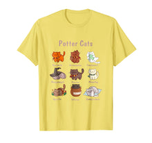Load image into Gallery viewer, Potter Cats t-shirt, Funny Gifts For Cat Lovers Tshirt
