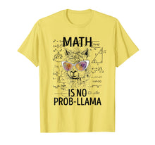 Load image into Gallery viewer, Funny shirts V-neck Tank top Hoodie sweatshirt usa uk au ca gifts for Math Is No Prob-Llama Funny Gifts TShirts 406381
