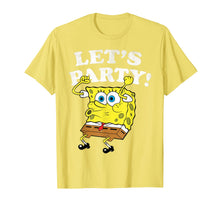 Load image into Gallery viewer, Spongebob Squarepants Lets Party T-Shirt 80402
