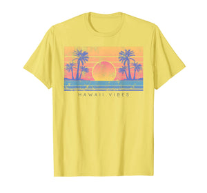 Funny shirts V-neck Tank top Hoodie sweatshirt usa uk au ca gifts for Hawaii Beach Vibes Distressed T-Shirt 3336628