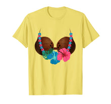 Load image into Gallery viewer, Funny shirts V-neck Tank top Hoodie sweatshirt usa uk au ca gifts for Coconut Bra Shirt Bikini Summer Mermaid Costume Vacation 3273802
