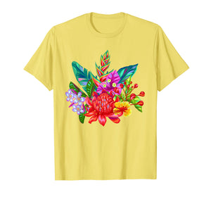 Funny shirts V-neck Tank top Hoodie sweatshirt usa uk au ca gifts for Tropical Flowers T Shirt, Vibrant Floral Garden Colors 1535562