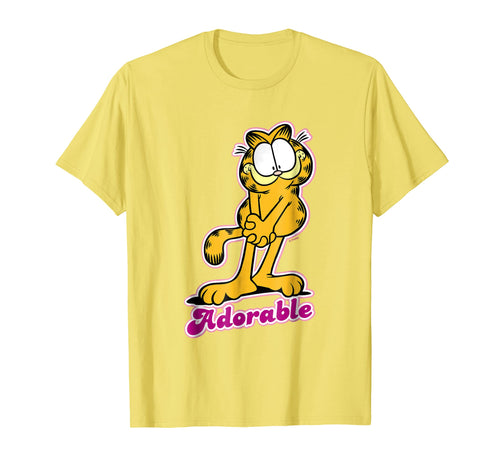 Funny shirts V-neck Tank top Hoodie sweatshirt usa uk au ca gifts for Garfield Adorable T Shirt 1758688