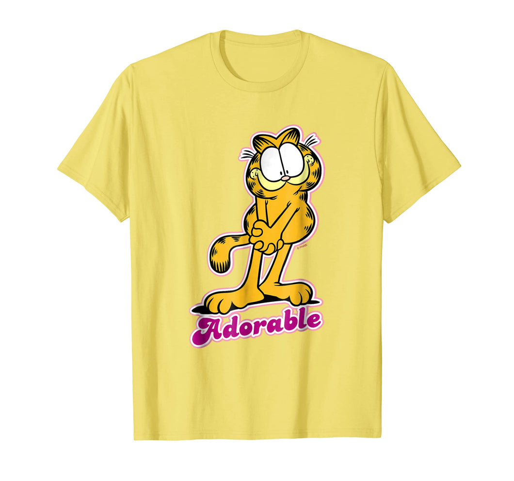 Funny shirts V-neck Tank top Hoodie sweatshirt usa uk au ca gifts for Garfield Adorable T Shirt 1758688
