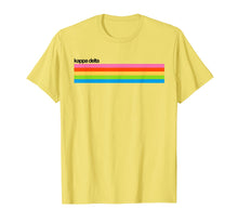 Load image into Gallery viewer, KD Kay Dee Rainbow Camera Stripes Logo T-Shirt-879632
