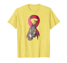 Load image into Gallery viewer, Retro vintage tattoo Pink ribbon with Boxing Glove Shirt T-Shirt
