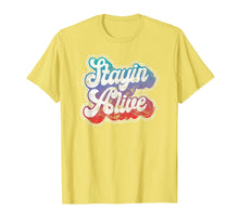 Load image into Gallery viewer, Stayin&#39; Alive Cool Groovy 1970&#39;s Disco Party Clothing T-Shirt
