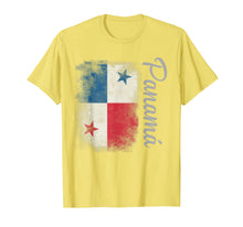 Load image into Gallery viewer, Panama Flag Travel Vintage Panamanian Camiseta T-Shirt
