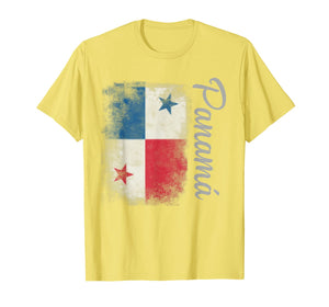 Panama Flag Travel Vintage Panamanian Camiseta T-Shirt