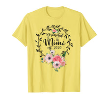 Load image into Gallery viewer, Promoted to Mimi Est 2020 - Floral First Time Grandma T-Shirt-1444542

