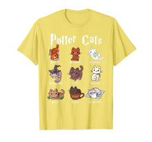 Load image into Gallery viewer, Potter Cats Cute Harry Pawter Kitten Pajama gift for Her T-Shirt-434251
