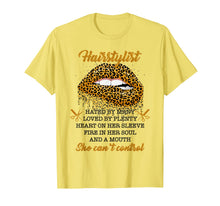 Load image into Gallery viewer, Women Gifts Hairstylist Hated By Many Leopard Lips T-Shirt-1567756
