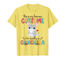 Load image into Gallery viewer, This Is My Human Costume I&#39;m Really A Chinchilla Halloween T-Shirt
