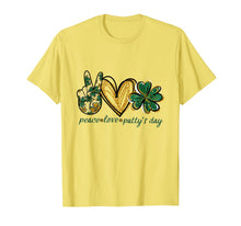 Load image into Gallery viewer, Peace Love Patty's Day - Perfect Gift Patrick's Day T-Shirt-2279981
