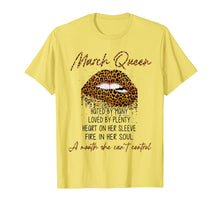 Load image into Gallery viewer, Sexy Biting Leopard Lips Gifts March Queen Loved By Plenty TShirt1011816
