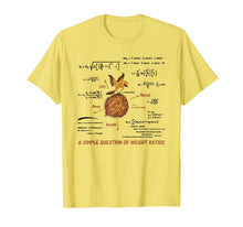 Load image into Gallery viewer, Math a simple question of weight ratios Fun Math Lover Gift T-Shirt
