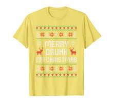 Load image into Gallery viewer, Funny Xmas Drinking Ugly Sweater - Merry Drunk I&#39;m Christmas T-Shirt-3207991
