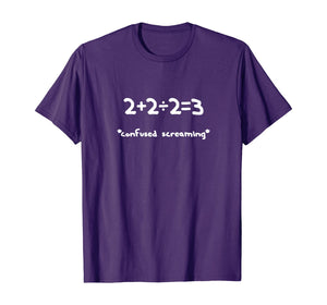 Students and Maths - Meme | Funny math teacher T-Shirt