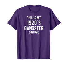 Load image into Gallery viewer, This is My 1920s Gangster Costume Halloween Mafia Gangster T-Shirt
