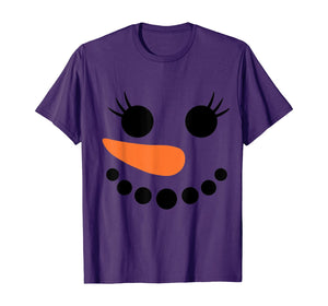 Funny shirts V-neck Tank top Hoodie sweatshirt usa uk au ca gifts for Snowman Face Carrot Nose Funny Christmas Xmas Winter Gift T-Shirt 150514