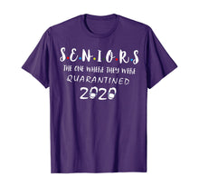 Load image into Gallery viewer, Seniors The One Where They Were Quarantined 2020 TShirt231591
