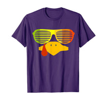 Load image into Gallery viewer, Retro 80s Sunglasses Shutter Shades Vintage Turkey Face T-Shirt
