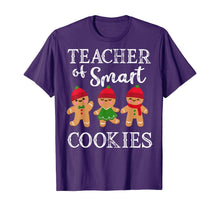 Load image into Gallery viewer, Teacher Of Smart Cookies Shirt Funny Teacher Christmas Gift T-Shirt

