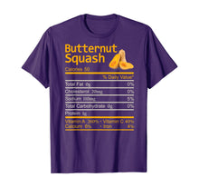 Load image into Gallery viewer, Funny shirts V-neck Tank top Hoodie sweatshirt usa uk au ca gifts for Butternut Squash Nutrition Facts Thanksgiving Christmas T-Shirt 1194390
