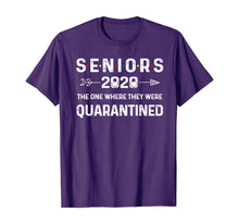 Load image into Gallery viewer, Seniors The One Where They Were Quarantined 2020 Gift Funny TShirt265336
