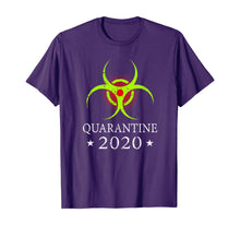 Load image into Gallery viewer, Quarantine 2020 BioHazard Distressed Community Awareness T-Shirt39668
