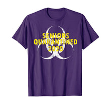 Load image into Gallery viewer, Senior Funny Quarantined Class Of 2020 Graduation distressed TShirt500736
