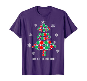 Funny shirts V-neck Tank top Hoodie sweatshirt usa uk au ca gifts for Oh Optometree Optician Shirt Funny Christmas Glasses Tree T-Shirt 381692