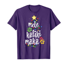Load image into Gallery viewer, Funny shirts V-neck Tank top Hoodie sweatshirt usa uk au ca gifts for Mele Kalikimaka Shirt For Women Hawaiian Hawaii Christmas T-Shirt 128381
