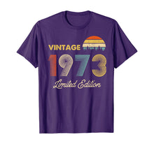 Load image into Gallery viewer, Vintage 1973 Made in 1973 46th birthday 46 years old Gift T-Shirt

