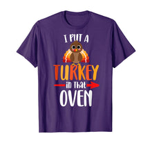 Load image into Gallery viewer, Funny shirts V-neck Tank top Hoodie sweatshirt usa uk au ca gifts for Mens Funny Turkey dad Thanksgiving pregnancy announcement T-Shirt 121274
