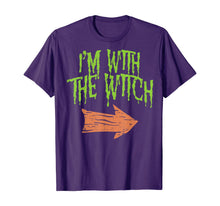 Load image into Gallery viewer, Mens Im With The Witch Funny Husband Halloween Costume For Couple T-Shirt
