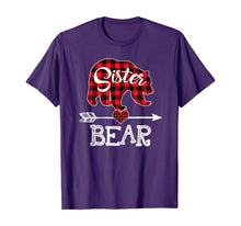 Load image into Gallery viewer, Funny shirts V-neck Tank top Hoodie sweatshirt usa uk au ca gifts for Sister Bear Christmas Pajama Red Plaid Buffalo Family Gift T-Shirt 512427
